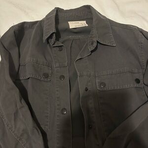 Life in Progress Charcoal Jacket